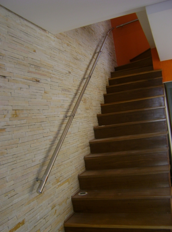 Quanto Custa Corrimão de Aço Inox sob Medida Jardim Iguatemi - Corrimão de Aço Inox para Escada Caracol