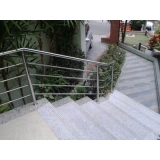 guarda corpo de blindex para escada preços Jardim Paulistano