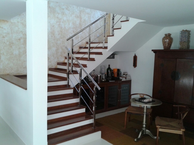 Corrimão para Escada da Sala Preço Marília - Fabricante de Corrimão para Escadas