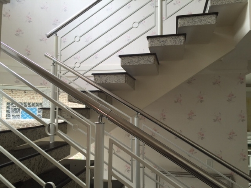 Fabricante de Corrimão para Escada Imirim - Corrimão para Escada de Concreto
