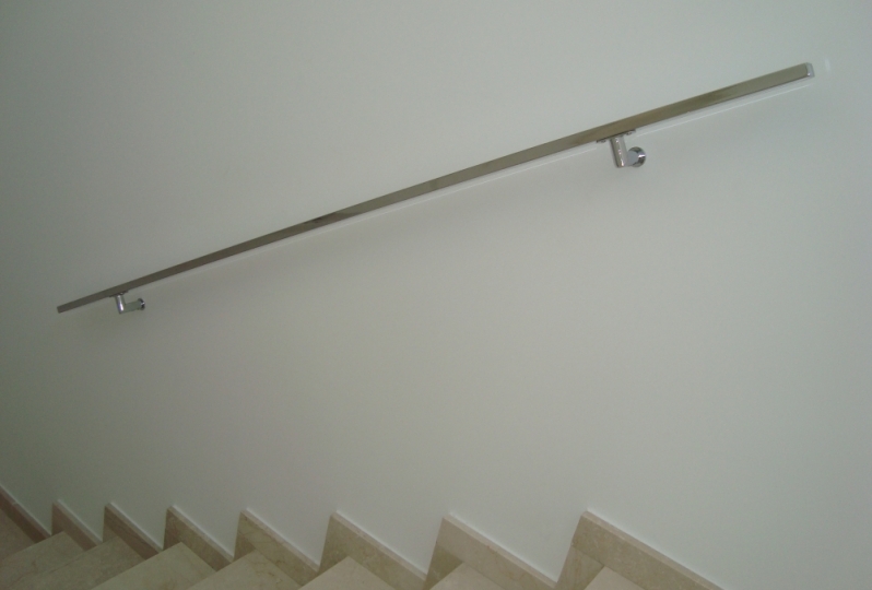 Instalação de Corrimão de Aço Inox sob Medida Valores Itaim Paulista - Instalação de Corrimão de Aço Inox para Escada Reta