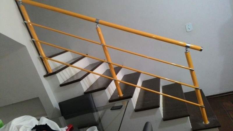 Instalação de Guarda Corpo de Blindex para Escada Cachoeirinha - Guarda Corpo de Vidro Escada