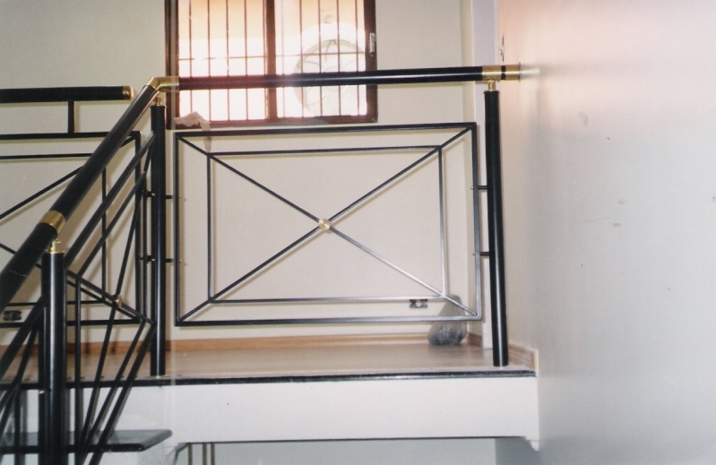 Onde Encontrar Fábrica de Corrimão de Escada de Ferro Salesópolis - Fábrica de Corrimão para Escada