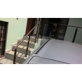 busco por corrimão para escada externa Vila Buarque