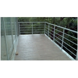 corrimão de alumínio para escada caracol Parque São Rafael