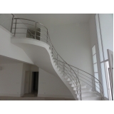 corrimão de escada inox preço Vila Buarque