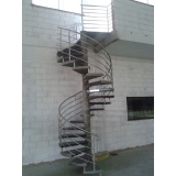 corrimão para escadas caracol Araraquara