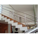 empresa de instalação de corrimão de aço inox para escada reta Interlagos
