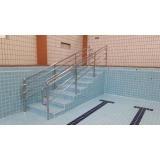 instalação de corrimão de aço inox para piscina Bairro do Limão