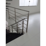 instalação de corrimão de inox para escada Mongaguá