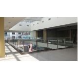 instalação de corrimão de vidro e inox Franca