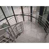 instalação de corrimão em aço inox valores Arujá