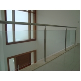 orçamento de corrimão aço inox com vidro São Mateus