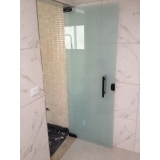 porta de vidro para banheiro Tatuapé
